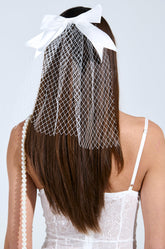 POSE NETTED HAIR BOW