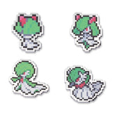 Ralts, Kirlia, Gardevoir & Mega Gardevoir Pokémon Pixel Pins (4-Pack)