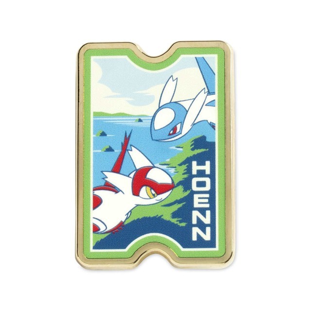 Hoenn Explore Pokémon Pin