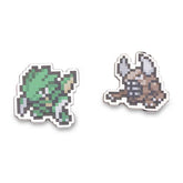 Scyther & Pinsir Pokémon Pixel Pins (2-Pack)