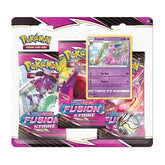 Pokémon TCG: Sword & Shield-Fusion Strike 3 Booster Packs, Coin & Espeon Promo Card