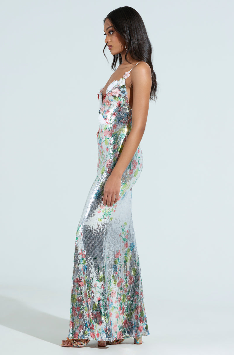 SHINE BRIGHT MAXI DRESS