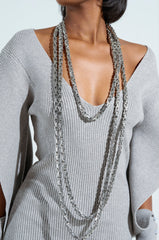 POP THE TAB LAYERED CHAIN