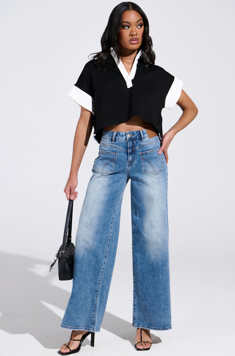 NOTHING TO SEE BLOUSE