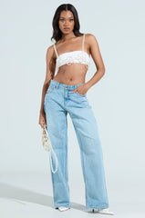 FLOWER BABE PEARL BODY CHAIN