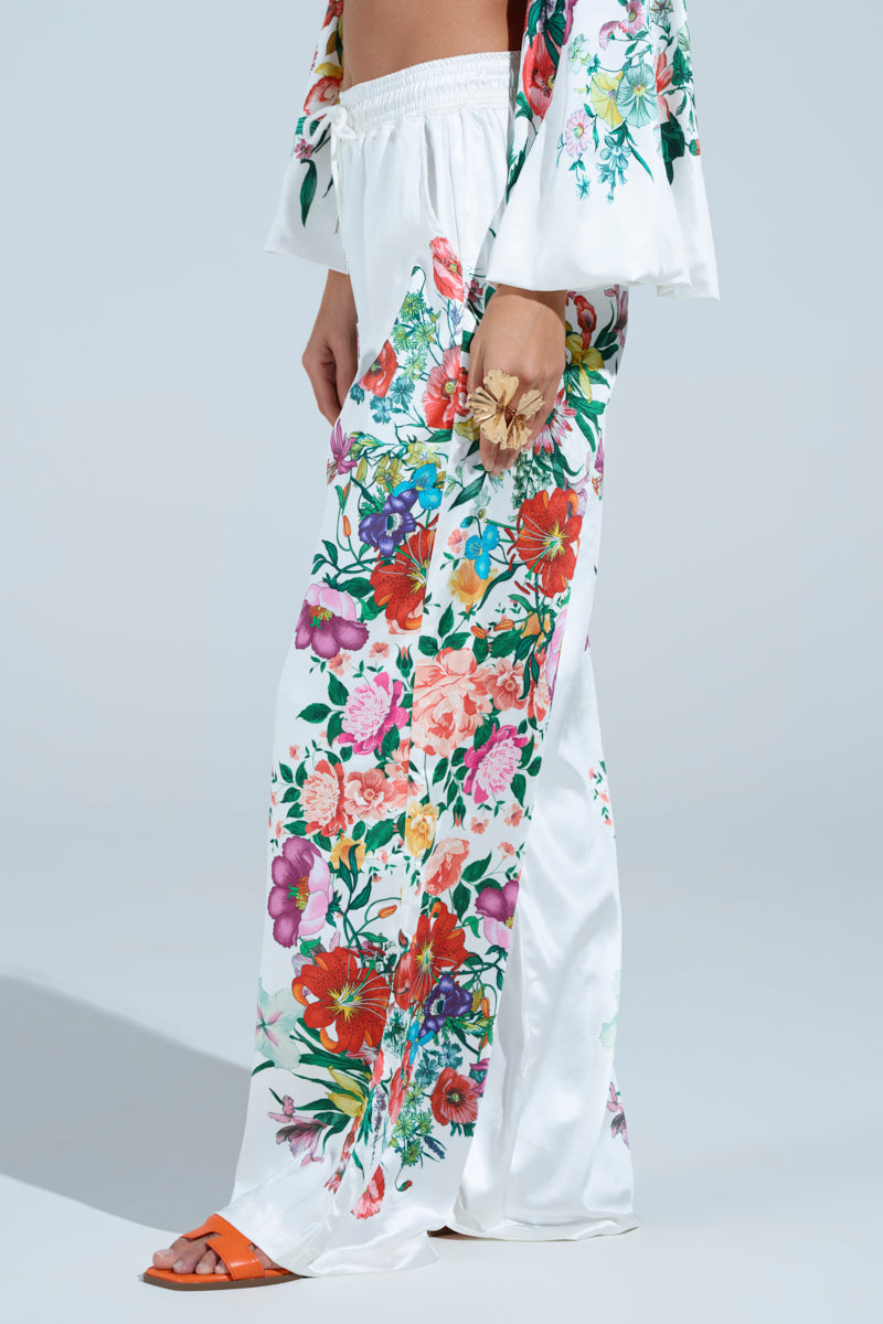 FULL BLOOM STRAIGHT LEG TROUSERS