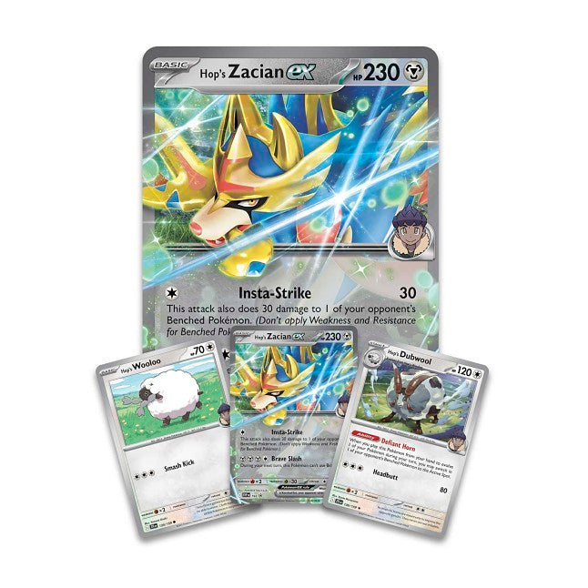 Pokémon TCG: Hop’s Zacian ex Box