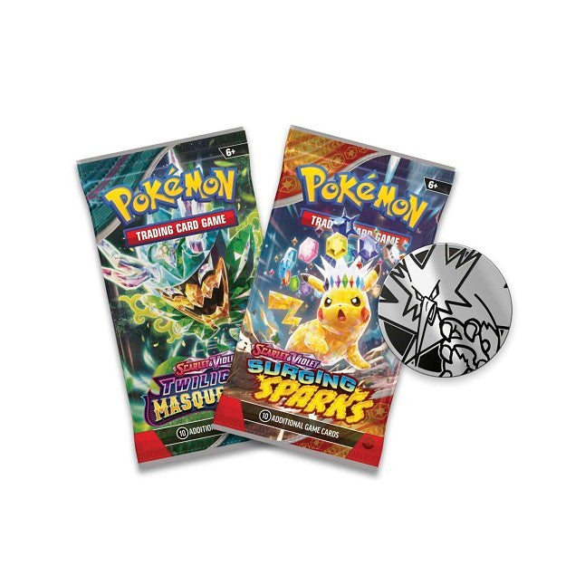 Pokémon TCG: 3 Team Rocket's Pokémon with 2 Booster Packs & Coin