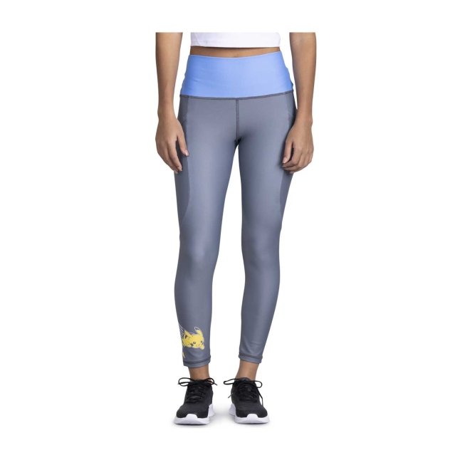 Pikachu Pokémon Active Dark Gray 7/8 Length Leggings - Women