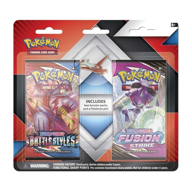 Pokémon TCG: 2 Booster Packs & Latias Collector's Pin