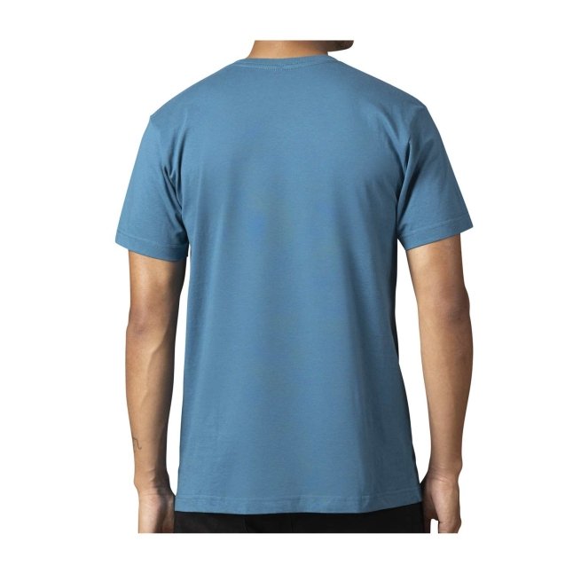 Pikachu, Shiinotic & Friends Pokémon Nature: Fall Blue Relaxed Fit Crew Neck T-Shirt - Adult