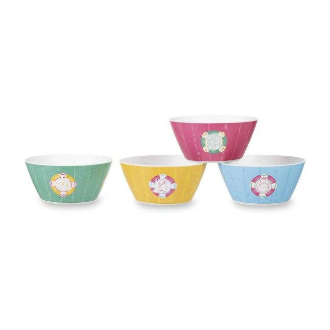 Pokémon Summer Days Snack Bowls (4-Pack)