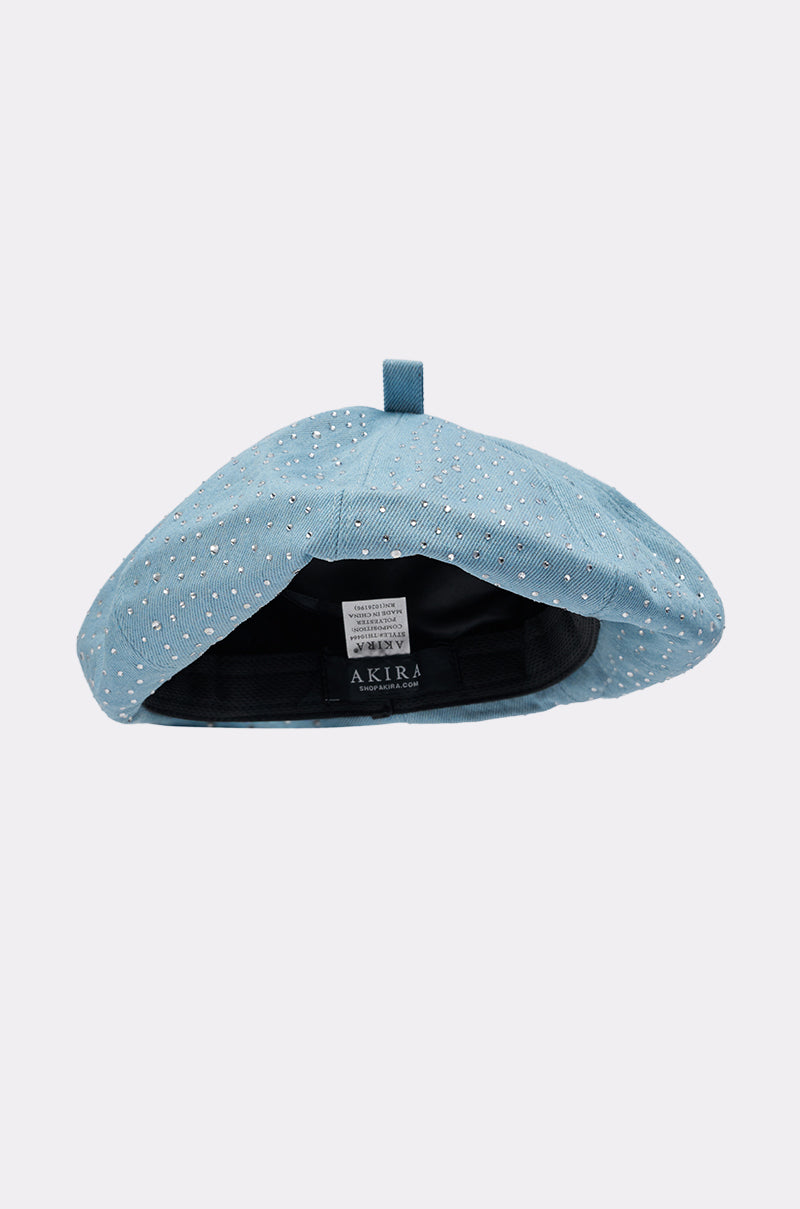 SEE ME COMING BLING BERET