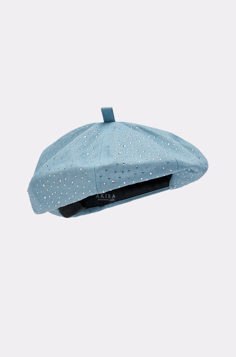 SEE ME COMING BLING BERET