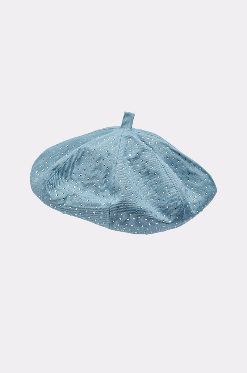 SEE ME COMING BLING BERET