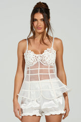 SHOW STOPPER PEPLUM BLOUSE